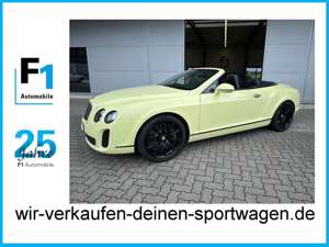 Bentley Continental Carbon-Sportsitze Windschott unfallfrei lückenl. B