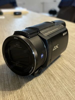 Sony FDR-AX53 4K Video Camcorder, Schwarz, Zeiss Objektiv