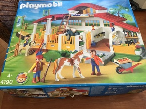 Playmobil Pferdestall 4190 mit 19 Pferden !