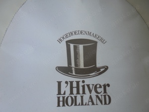 Dresur Zylinder Firma L Hiver Holand Schellack Zylinder mit Koffe Bild 10