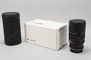  Leica Apo-Elmarit-R 1:2.8 180 Objektiv, mit Ledertasche