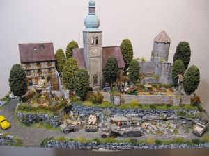 1:87 H0 DIORAMA Saurierfund am "Kirchberg" (57x32x34)