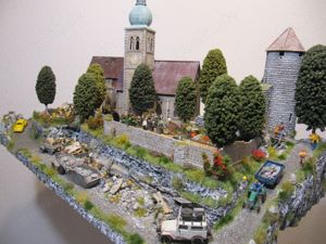 1:87 H0 DIORAMA Saurierfund am "Kirchberg" (57x32x34) Bild 3