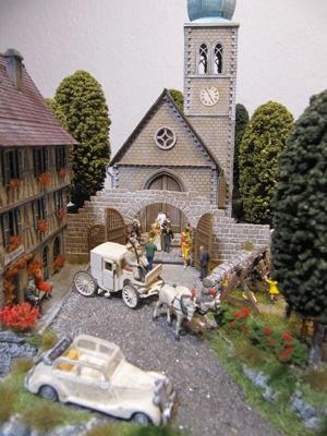 1:87 H0 DIORAMA Saurierfund am "Kirchberg" (57x32x34) Bild 6