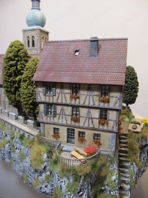 1:87 H0 DIORAMA Saurierfund am "Kirchberg" (57x32x34) Bild 5