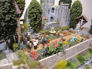 1:87 H0 DIORAMA Saurierfund am "Kirchberg" (57x32x34) Bild 10