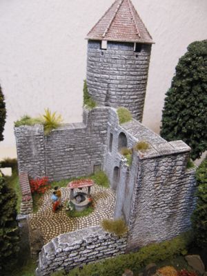 1:87 H0 DIORAMA Saurierfund am "Kirchberg" (57x32x34) Bild 9