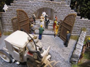 1:87 H0 DIORAMA Saurierfund am "Kirchberg" (57x32x34) Bild 7