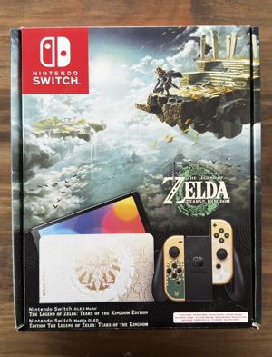 Nintendo Switch Konsole The Legend of Zelda: Tears of the Kingdom OLED