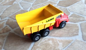 Modellbau Modellauto Matchbox Muldenkipper Kipplaster NEU                                Bild 3