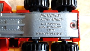 Modellbau Modellauto Matchbox Muldenkipper Kipplaster NEU                                Bild 8