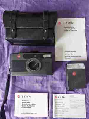 LEICA minilux Zoom Bogner Black Edition