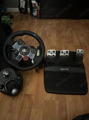 Lenkrad logitech g29 mit shifter