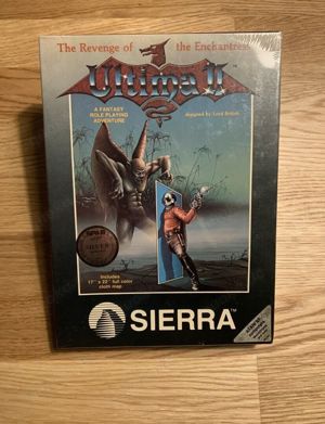 Ultima 2 - the revenge of enchantress | big box (atari st 1984) sierra on-line