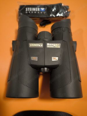 Steiner Ranger Xtreme 10x42 Fernglas XL-Sehfeld Fast-Close-Focus Wasserdicht 3m