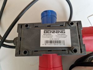 Benning st 725 Gerätetester mit 400V Messadapter Bild 5
