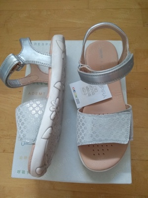 NEUE Geox Mädchensandalen aus Leder, Gr. 34 Bild 2