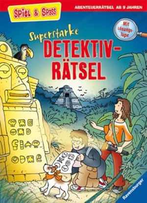 Detektiv-Rätsel für Kinder zu verschenken