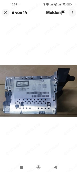 BMW Navi Rechner CCC e60 E61 E63 E64 M5 w.NEU 1 Jahr Garantie DVD MP3 AUX  Navigation Radio codirung Bild 5