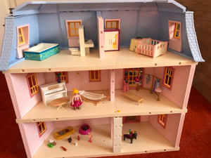 Playmobil Haus rosa