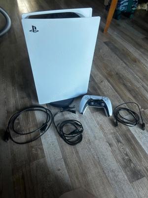 PlayStation 5 digital Edition (825GB SSD) + PS5 Controller