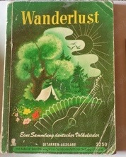 Lieder Song Text Buch "Wanderlust" Gitarren-Ausgabe 2250, Apollo Verlag RETRO, deutsche Volkslieder 