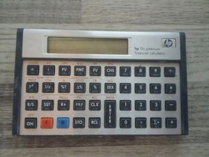  Hp financial  12 cplatinium calculator