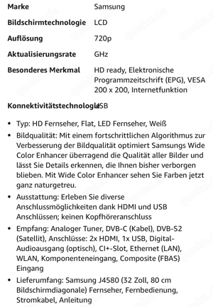 TV von Samsung