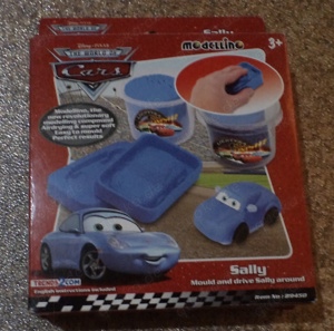 Disney Pixar CARS Modellino SALLY, Mould and drive SALLY, Alter 3+ around, NEU, OVP, unbenutzt