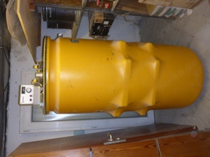 550Ltr. Warmwasserspeicher, 300Ltr. Warmwassererhitzer, 2xWärmetaucher, 6KW Heizpatrone mit Regler