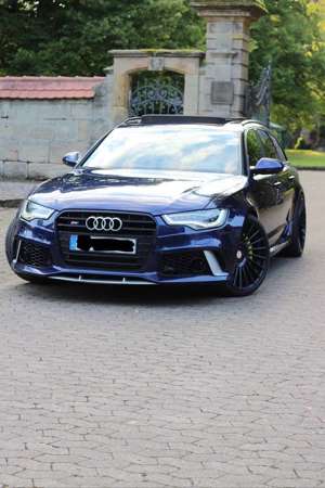 Audi A6 3.0 TDI RS Umbau Vollausstattung Bentley-blau