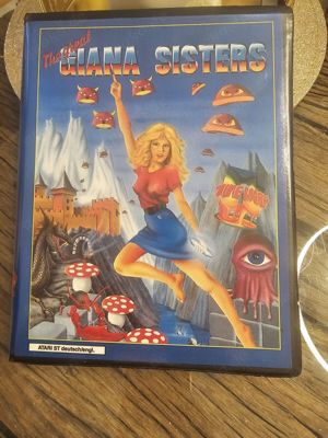 The great giana sisters   atari st   original   deutsche verkaufsversion