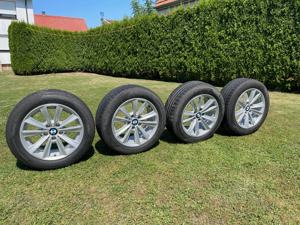 Original BMW Alufelgen mit Pirelli 225 55 R17 97H M+S Reifen RSC