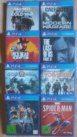 Playstation 4 Spiele, PS4