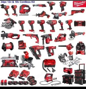 MILWAUKEE Milkit 34X Power Tool Kit 