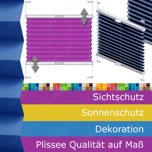 Plissee Rollo nach Maß Bild 4