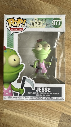 Funko Pop! Solar Opposites Jesse 977