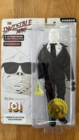 Mego Figur The invisible man Der unsichtbare Mann