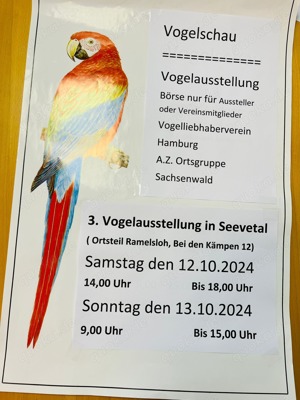 Offene Vogelschau in Seevetal 