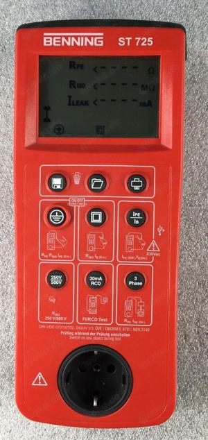 Benning ST 725 Gerätetester VDE-Norm 0701-0702