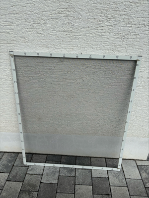 Fliegengitter Aluminium Insektenschutz Innenmaß 109cm x 94cm