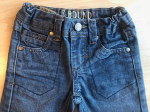 Coole Shorts   Bermuda - E-Bound - Jungs Gr. 98 - blau - verstellbar Bund - TOP Bild 2