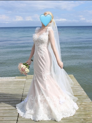 Brautkleid wie neu!!