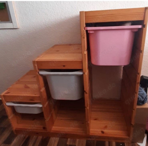 Treppenschrank IKEA + Kisten