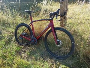 Rennrad Trek Domane SL6 RH 56 Endurance Carbon Disc mit leeze