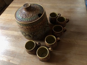 Keramik Set (Jasba Bowle Set) Vintage