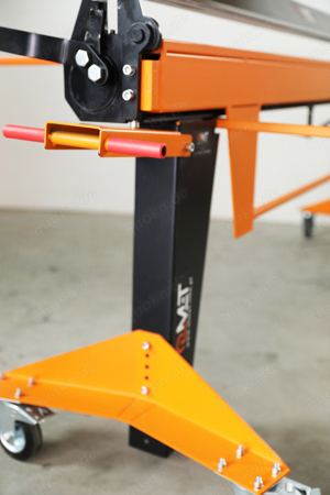 TOP PRO 2m MOBILE Biegemaschine  Abkantbank Abkantmaschine Biegegerät M20X2200 - 0.8mm 1mm+schere Bild 10