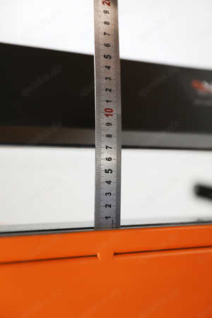 TOP PRO 2m MOBILE Biegemaschine  Abkantbank Abkantmaschine Biegegerät M20X2200 - 0.8mm 1mm+schere Bild 7