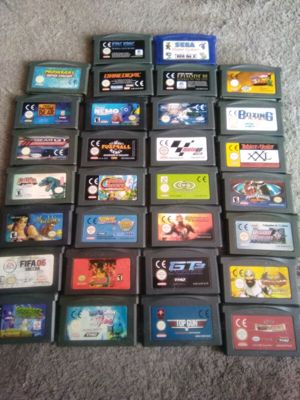 Nintendo Gameboy Advance SP Handheld Spielkonsole - TOP + 49 Spiele Bild 3