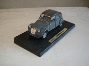 Citroen 2 CV Metall Modell 1:18 neuwertig OVP Bild 3